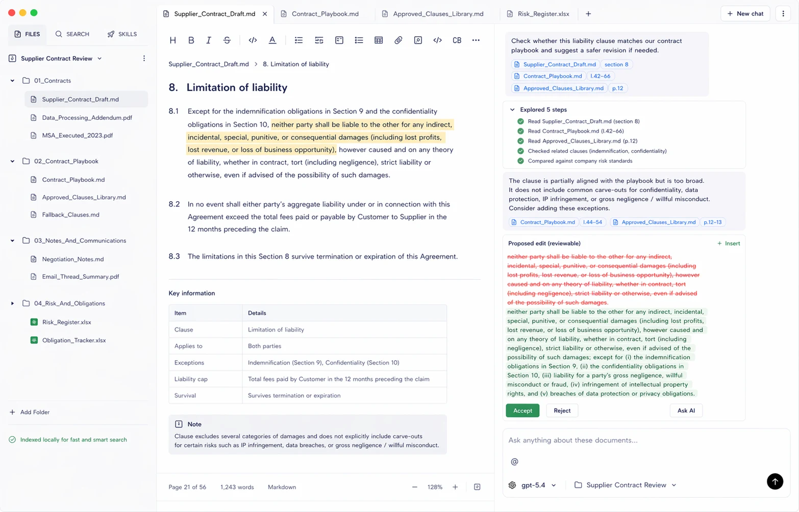 Document.Bot local AI office workspace